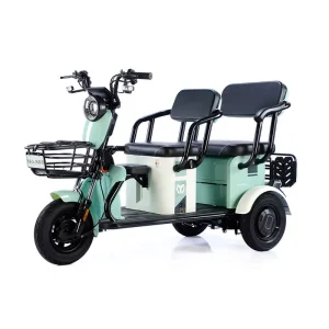 Electric Three Wheel Adult Cargo Bike Electric Tricycle Bicycle with Customized Large Power Suspension Fork Factory