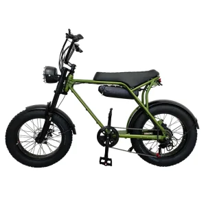 Electric bicycle with 36V 350W Motor 8AH Battery Wide Tires Fast Charging Suitable for Urban Commuting