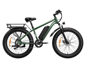 Enduro 48V 26 Inch 1000W Ebike Electric Mountain Chopper Bike Fat Tires E City Road Commuter Dirt Bicycle US Warehouse