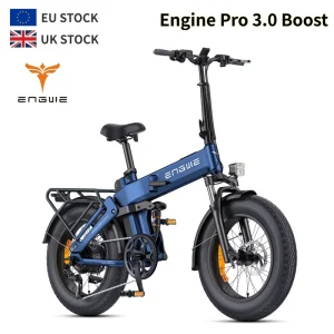 Engine Pro 3.0 Off Road Folding Electric Bike Full Suspension Fat Tires 120KM Max Range Foldable Electric Bike