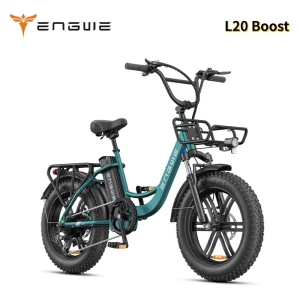 Engwe 250W 48V 13Ah Lithium Battery Brushless Rear Hub 7 Speed Electronic Sensor Full Suspension Aluminum Leisure City E Bike