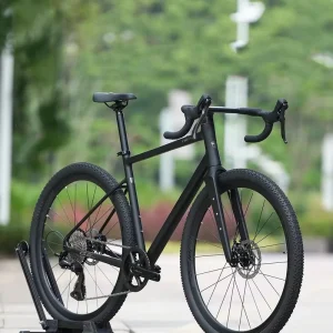 Entry Level 12 Speed Aluminum Gravel Road Bike Hydraulic Disc Brake Wide Tire Adventure Bicycle