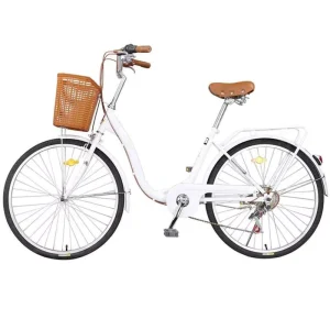 Europe City Retro Urban Bicycle Aluminum Alloy Frame City Bike for Women