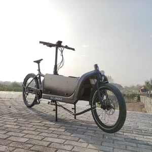 Europe Warehouse Electric Cargo Bike Alloy Frame Adult E-cargo Bicycle Front Wooden Box