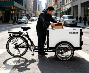 European Popular 3 Wheel Cargo Bike Heavy Duty Large Capacity Trike for Urban Delivery