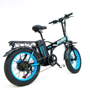 F3 Pro Upgraded Electric Bicycle 1000W 20Ah 1500W 20-Inch Fat-Tire 60–80-Mile Long-Range Electric Bicycle E-Mountain Bike