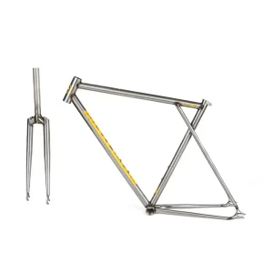FM007 700C Single Speed Track Cycling Frame CrMo Steel Fixed Gear Bicycle with Front Fork Bike Parts