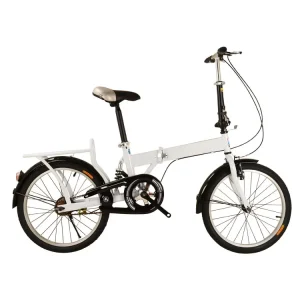 Factory 20 Inch Folding Bike with Carbon Steel Frame for Students Men and Women Portable Foldable Bike