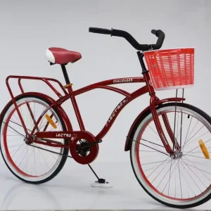 Factory 26″ Custom Men and Women Steel Frame City Beach Cruiser Bicycle Single Speed 26 Inch Beach Cruiser Bike