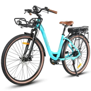 Factory 28 Inch Aluminum Alloy 36V13AH Lithium Battery 500W Powerful Ebike City Electric Bike Bicycle