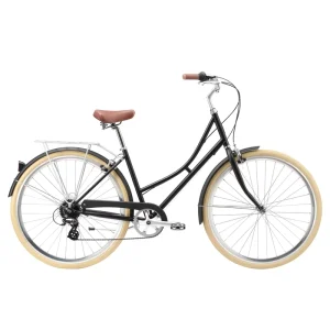 Factory 700C Vintage Urban Bike Classic Woman Lady Bicycle Retro 8 Speed City Bikes Commuter Bicycle With Carrier