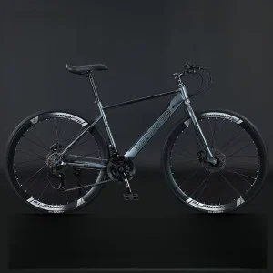 Factory 700C high carbon steel men’s and women’s road and mountain bikes 24-speed front and rear disc brakes