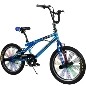 Factory Adult BMX Bike 20 Inch High Carbon Steel Freestyle Bicycle for Street Performance Customizable Color & Logo