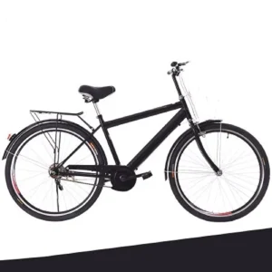 Factory Classic Retro Single Speed Steel Frame Road Bicycles for Men 26 Inch Complete Bike