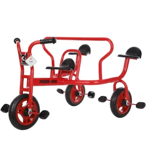 Factory Customized High Carbon Steel Kids Bicycle New Outdoor Bike for 2-8 Years Old for Kindergarten Three Person
