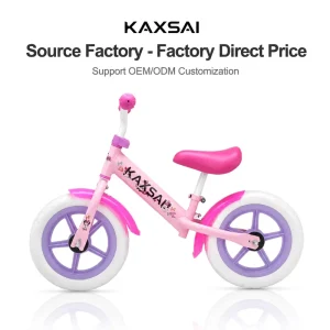 Factory Direct Children’s Balance Bike Carbon Steel Frame Lightweight No Pedal Training Bicycle for Market 2-6-8