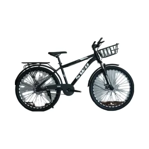 Factory Direct Customized 7-Speed 26-Inch Urban Steel Men’s Mountain Bike with Aluminum Alloy Fork for City Riding