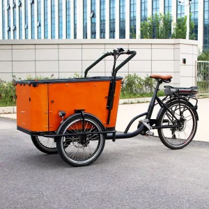 Factory Direct Electric Cargo Bikes Front Load Electric Three Wheel Bicycle Motor Scooter Cargobike
