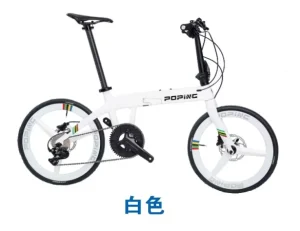 Factory Direct Genuine Carbon Fiber Folding Bike Ultra-Light Portable Subway-Friendly