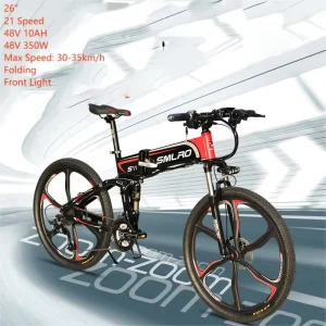 Factory Direct Mountain Road Electric Bike for Adults Folding 26″ Portable EBike Bicycle