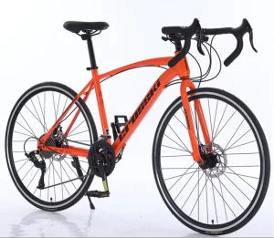 Factory Direct Sale 21 speed High carbon Steel Road Bicycle Multiple Colors Available