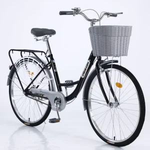 Factory Direct Sale 24/26 Inch Single Speed High Carbon Steel Roadbike City Bicycle Urban Bicycle for Women