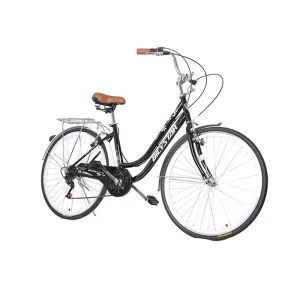 Factory Direct Sale 24 26 Inch Single Speed High Carbon Steel Roadbike City Bicycle Urban Bicycle for Women