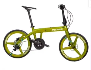 Factory Direct Sale Carbon Fiber Folding Bike Lightweight Foldable Portable Guaranteed Genuine for Easy Subway Travel
