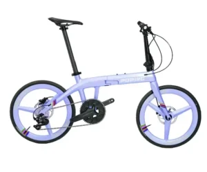 Factory Direct Supply Ultra-Light Folding Bike Genuine Carbon Fiber Portable for Subway