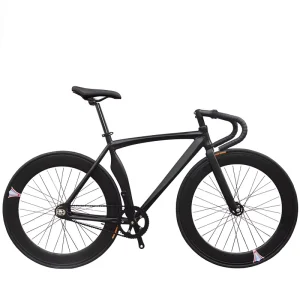 Factory Direct Supply of High-Quality Aluminum Alloy Fixed Gear Bicycle Single Speed Track Bike for Racing and Exercise