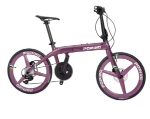 Factory Direct Ultra-Light Carbon Fiber Folding Bike Genuine Portable for Subway