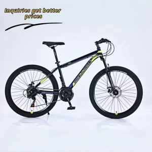 Factory High Carbon Steel 21-Speed Disc Mountain Bike 24/26 Inch Alloy Suspension Fork Unimpeded Snow Track Gravel