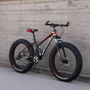 Factory High Quality Alloy Frame 26×4.0 Fat Tire Wheel Cycle Snow Mountainbike Fat Tyre Bicycle for Men