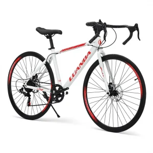 Factory High-quality 700C 7-Speed Road Bicycles Custom-made Men’s Women’s Outdoor Adventure Bicycles