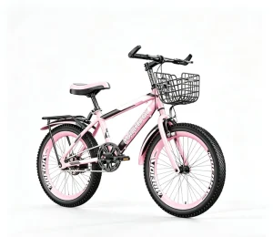 Factory Kids Mountain Bike 12 Speed High Carbon Steel Frame Disc Brake Adjustable Sprocket Anti-Slip Tires Plastic