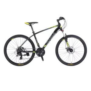 Factory Mens 26″ Racing Mountain Bike 24 Speed Alloy Steel Frame Hydraulic Disc Brakes Dual Suspension