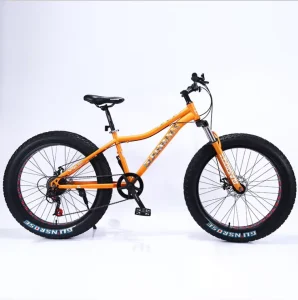 Factory OEM 4.0 Fat Tire Snow Bike 26 Inch Disc Brake 21 Speed Comfortable Saddle Bicycle for Adult