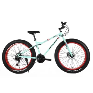 Factory OEM Fat Tire Bicycle 26×4.0 Fat Bike Snow Bike China Popular Mountain Fatbike Fat Tyre Cycle