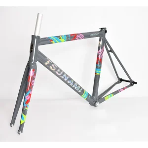 Factory OME Road Bike Frame Parts Aluminium Alloy Track Bike Frames Bicycle Frame
