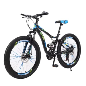 Factory Price 21 Speed Dual Disc Brake Full Suspension Bicycle Men’s Mountain Bike Bicicleta for Online Sellers