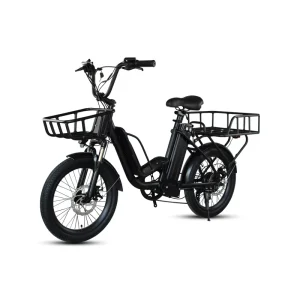 Factory Price Electric Cargo Bicycle Family 13Ah Swappable Lithium Battery Electric Bike 2 Wheel Cargo Bikes
