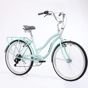 Factory Produced 26″ Beach Cruiser Steel Female Lady City Bikes Beach Bicycle Cruiser for Women