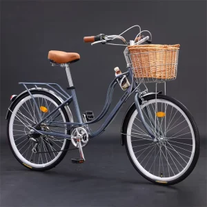 Factory Sale High Quality Women’s Bike Cycle 26 Inch Bicycle 7 Speed City Bike for Lady Urban Bicycle