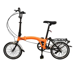 Factory Selling Bicycle Folding Bike 18 Inch Steel Mountain Folding Bicycle