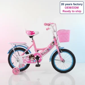 Factory Stock Ready to Ship 12 14 16 18 Inch Training Wheels Comfort Children Bike for 6 Years Olds Girl Kids Bicycle