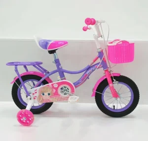 Factory Supply 12 14 16 20 Inch Lovely Model Purple Color Baby Cycle Kids Bike for Age 2 7 Years Old Children Girls