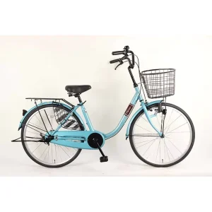 Factory Supply 26 Inch Single Speed Urban City Bike For Adults Steel Fork Material Disc Brake Aluminum Alloy Rims Customized