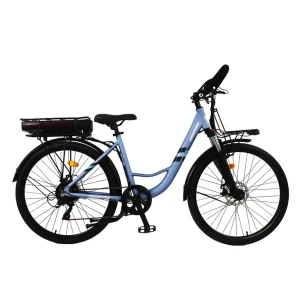 Factory Supply 36V 350W Pedal Assistant Women’s City E-Bike Rear Hub Motor Disc Brake Lithium Battery Power for Ladies