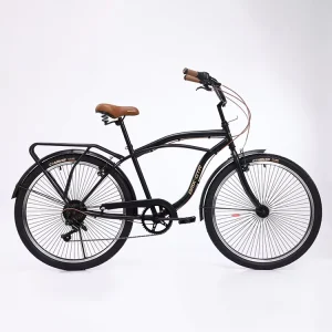 Factory Women Men Beach Cruiser Bike 26 Inch Coaster Brake Beach Cruiser Bicycle