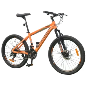 Fashion 26-Inch Men’s City Mountain Bike with 21-Speed Disc Brake Steel Fork Bead Pedal OEM Customizable
